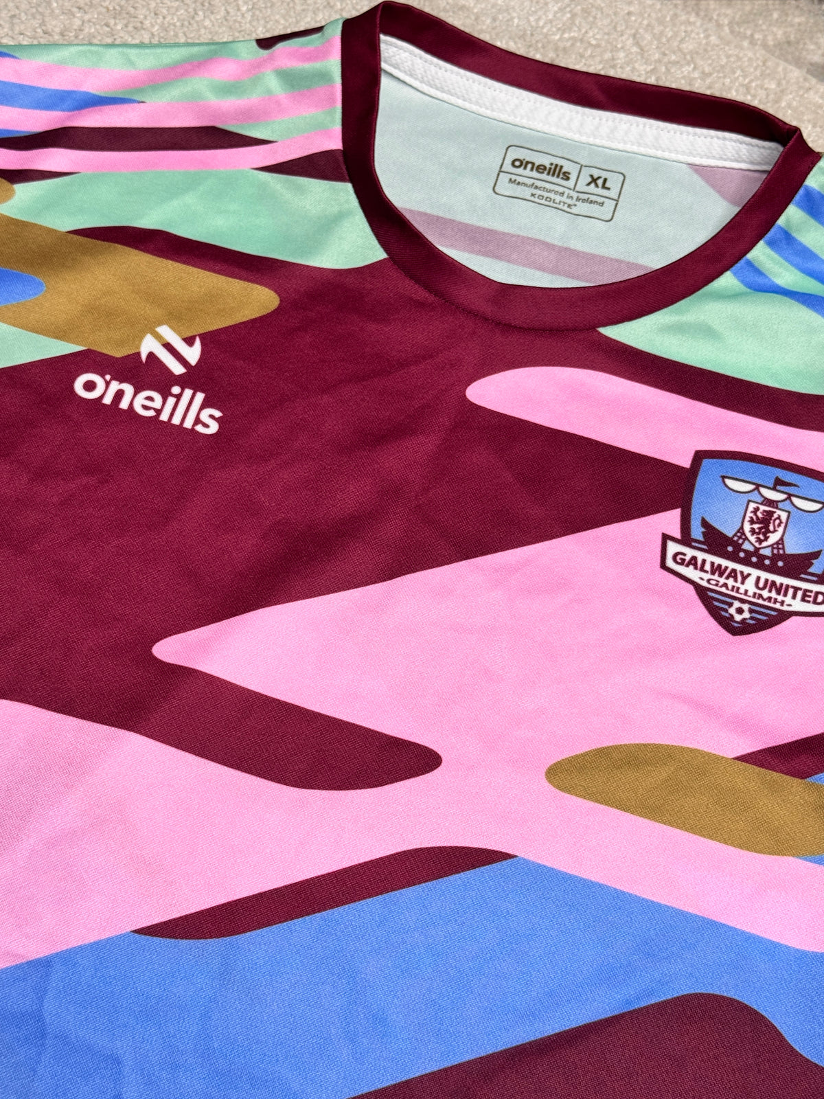 Galway United Football Training Jersey - O'Neills football jersey - Jersey King - view 4