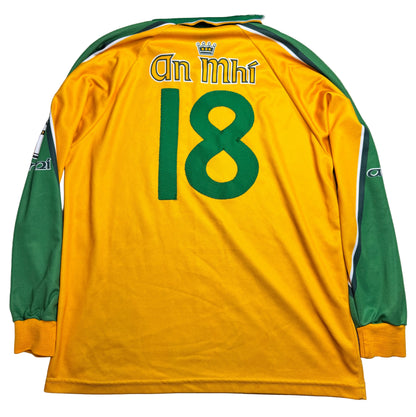 Rare Long Sleeve 2001/2002 Meath GAA Jersey Player Issue Number 18 - O'Neills GAA and hurling jersey - Jersey King - view 2