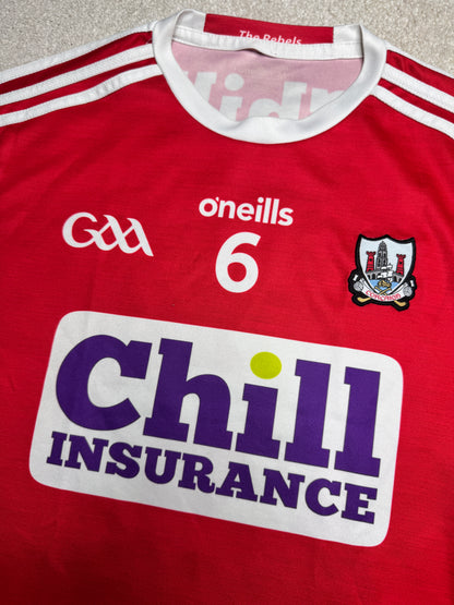 2019 Cork Tight Fit GAA Jersey Number 6 - O'Neills GAA and hurling jersey - Jersey King - view 4