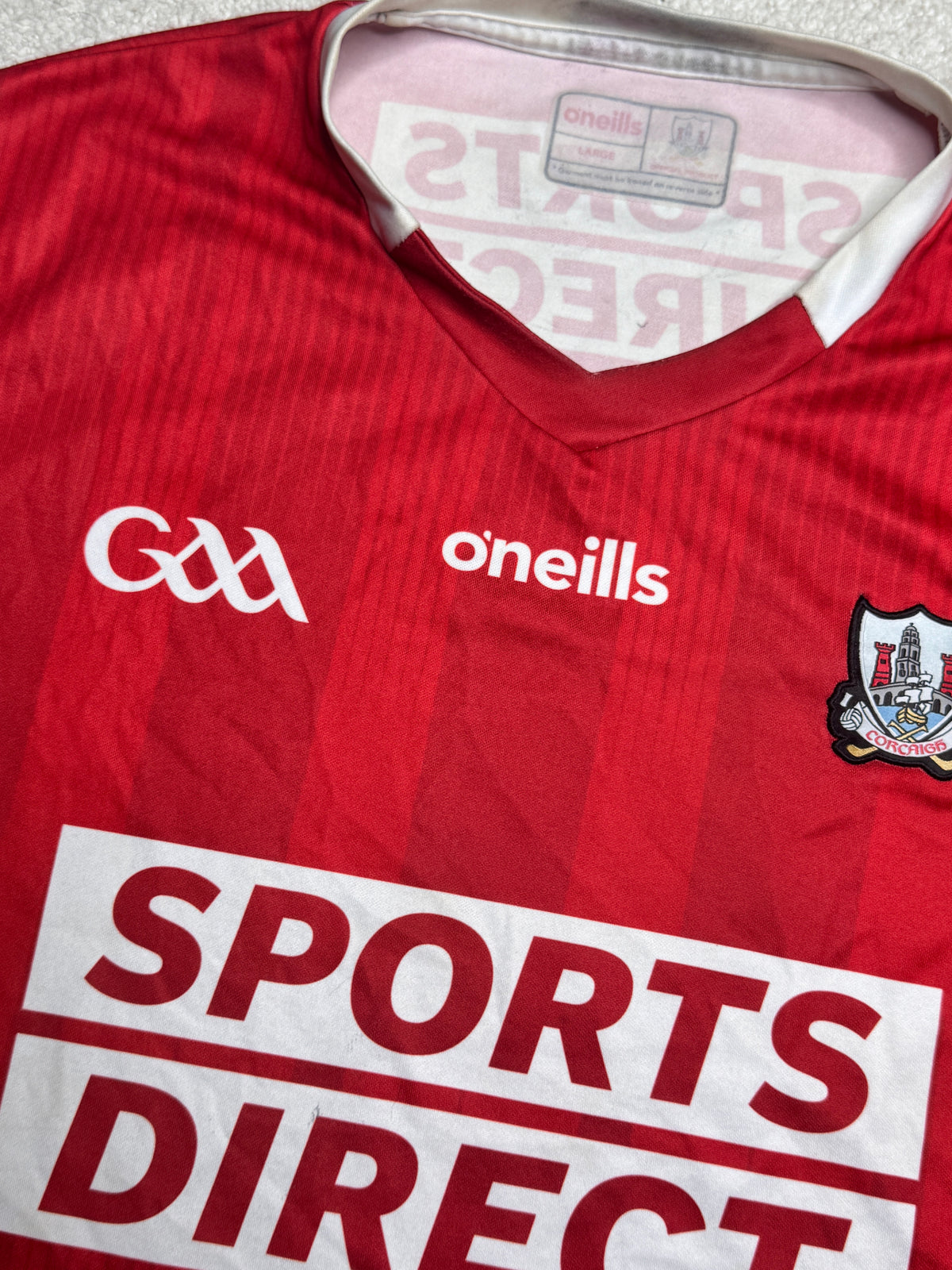 2021 Cork GAA Jersey - O'Neills GAA and hurling jersey - Jersey King - view 4
