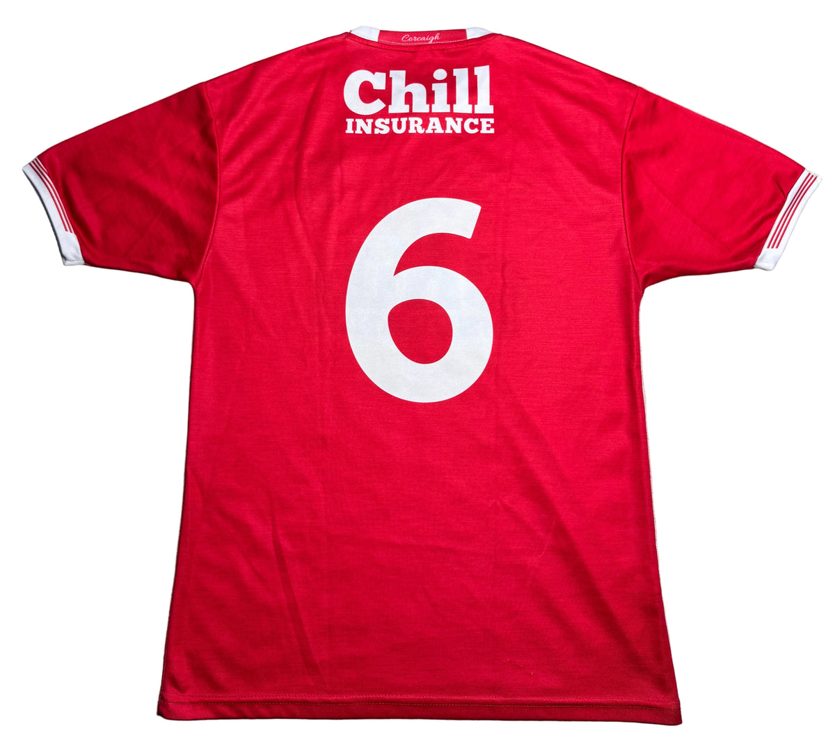2019 Cork Tight Fit GAA Jersey Number 6 - O'Neills GAA and hurling jersey - Jersey King - view 2