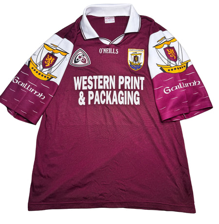 Rare Vintage 1998 Galway GAA Jersey + Shorts Signed - O'Neills GAA and hurling jersey - Jersey King