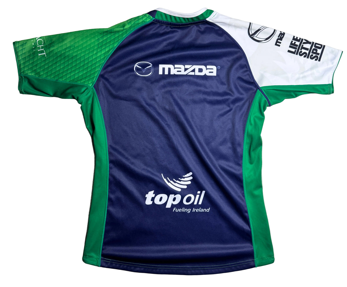 2015/2016 Connacht Rugby Jersey - BLK rugby jersey - Jersey King - view 2
