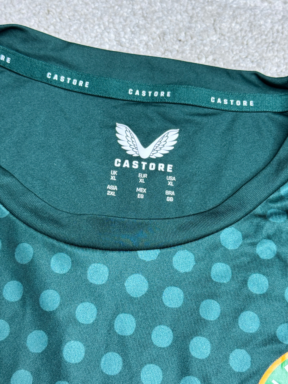 2023/2024 Ireland Castore Training Jersey - Castore football jersey - Jersey King - view 3