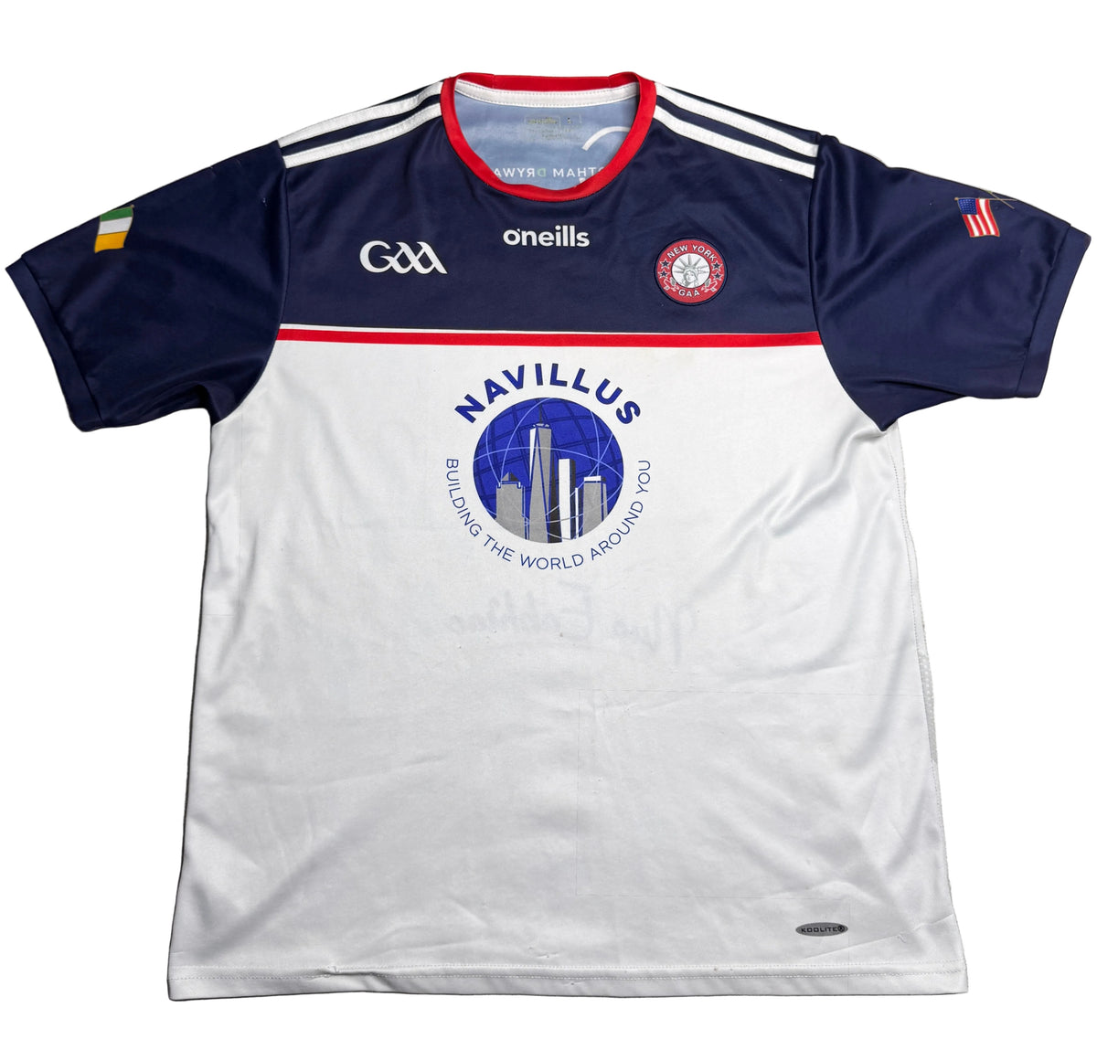 New York GAA Home Jersey - O'Neills GAA and hurling jersey - Jersey King
