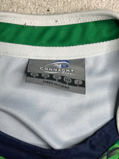 2015/2016 Connacht Rugby Jersey - BLK rugby jersey - Jersey King - view 3