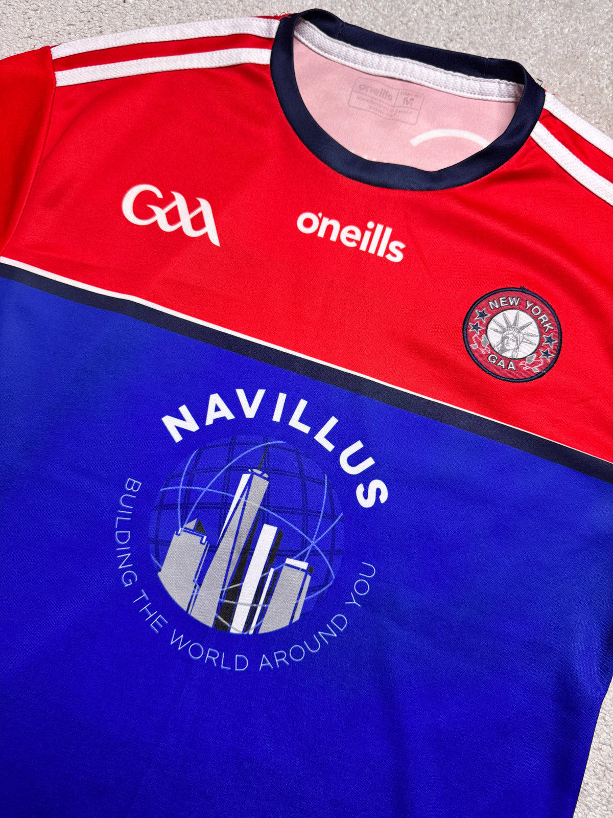 New York GAA Tight Fit Jersey - O'Neills GAA and hurling jersey - Jersey King - view 4