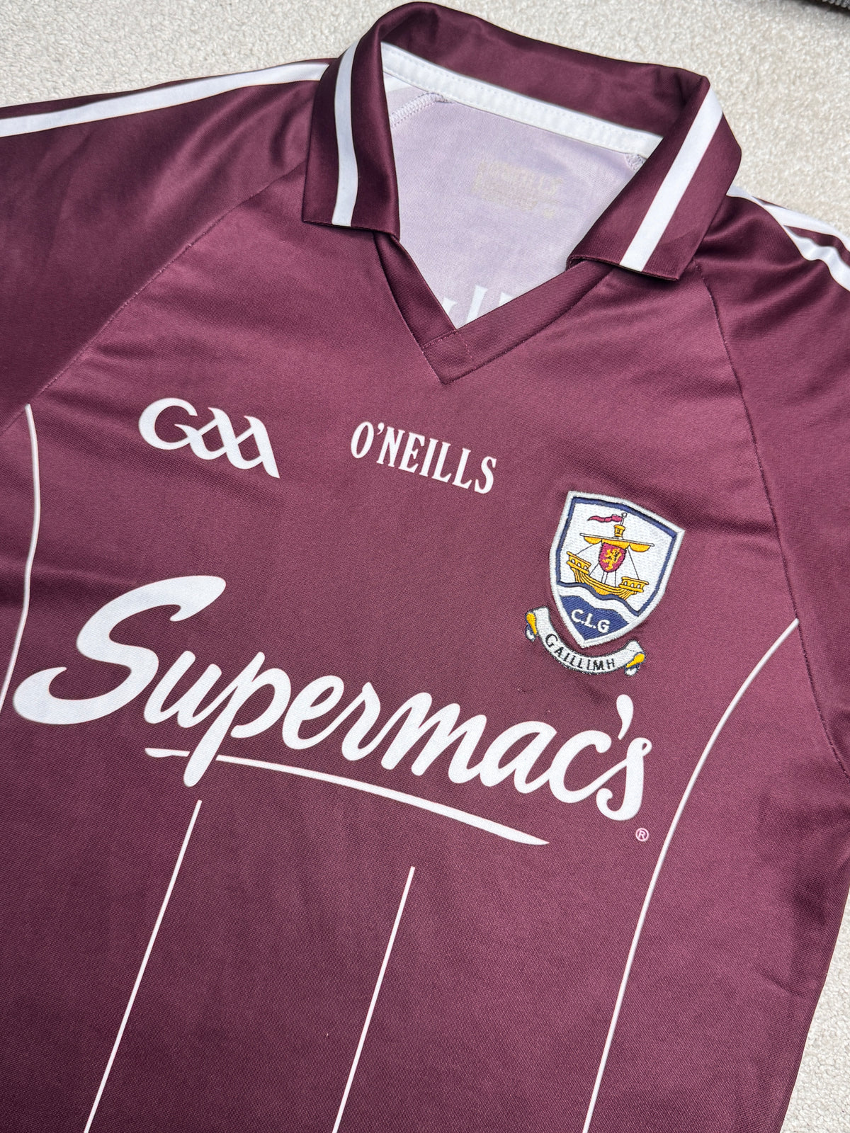 2010/2011 Galway GAA Tight Fit Hurling Jersey - O'Neills GAA and hurling jersey - Jersey King - view 4