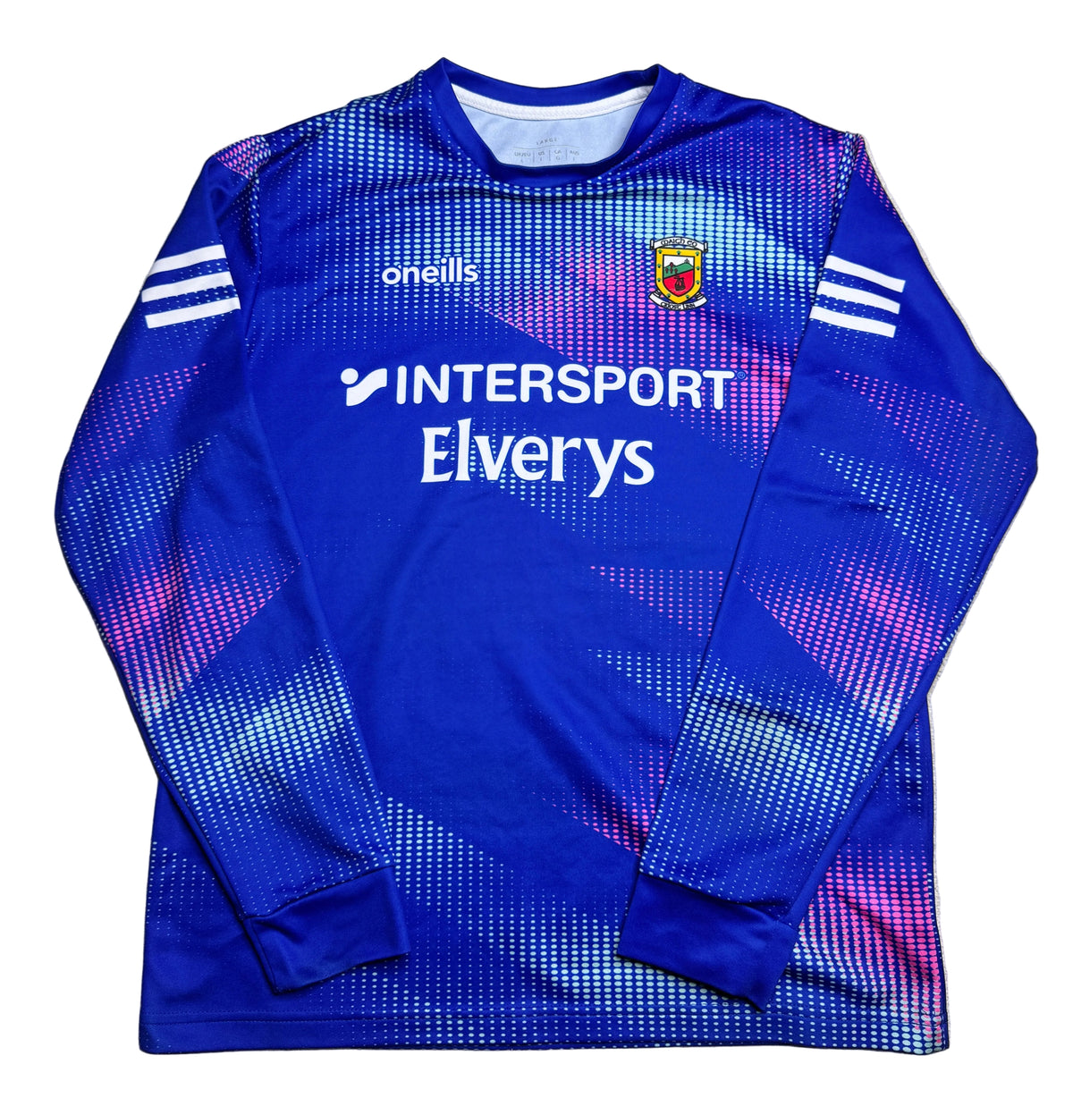 Mayo Long Sleeve Training Jersey - O'Neills GAA and hurling jersey - Jersey King