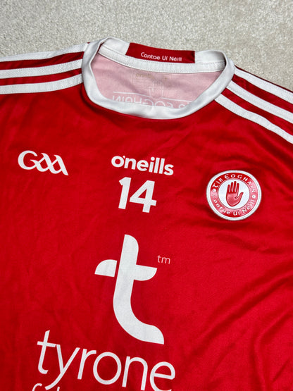 2020 Tyrone Away Jersey Number 14 - O'Neills GAA and hurling jersey - Jersey King - view 4