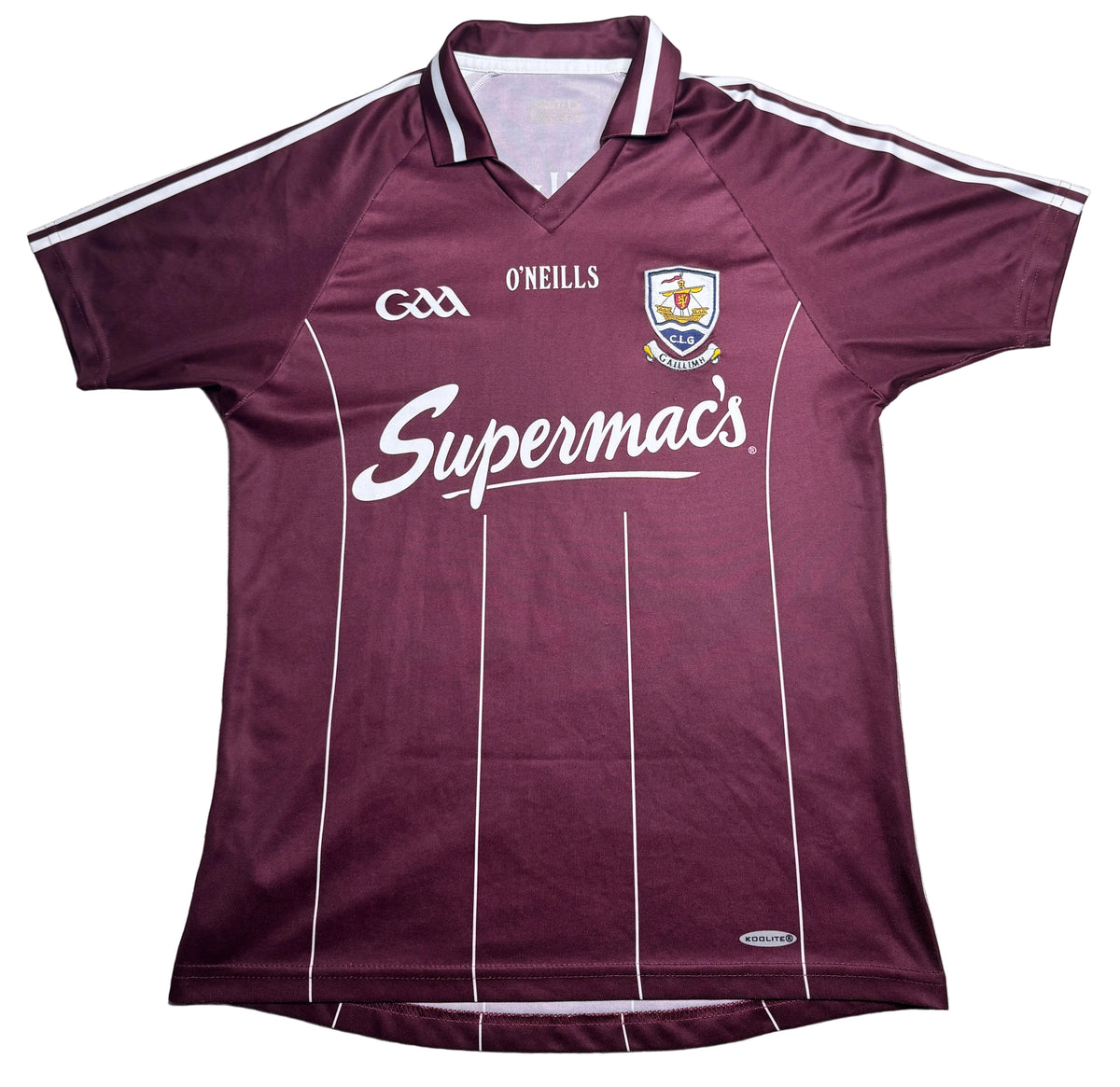 2010/2011 Galway GAA Tight Fit Hurling Jersey - O'Neills GAA and hurling jersey - Jersey King