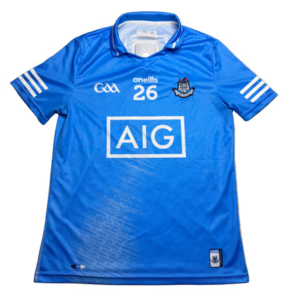2020/2021 Match Worn Dublin GAA Tight Fit Jersey Number 26 GPS Pouch - O'Neills GAA and hurling jersey - Jersey King