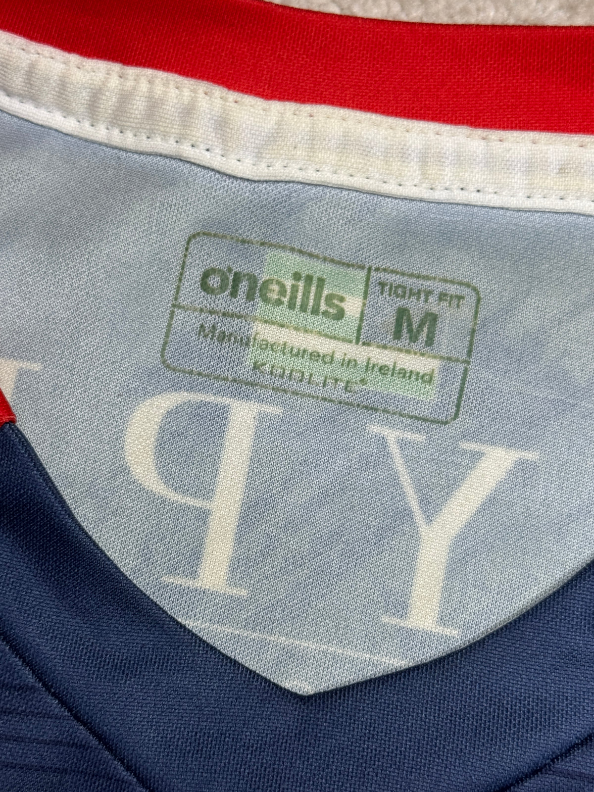 NYPD GAA Tight Fit Jersey - O'Neills GAA and hurling jersey - Jersey King - view 3