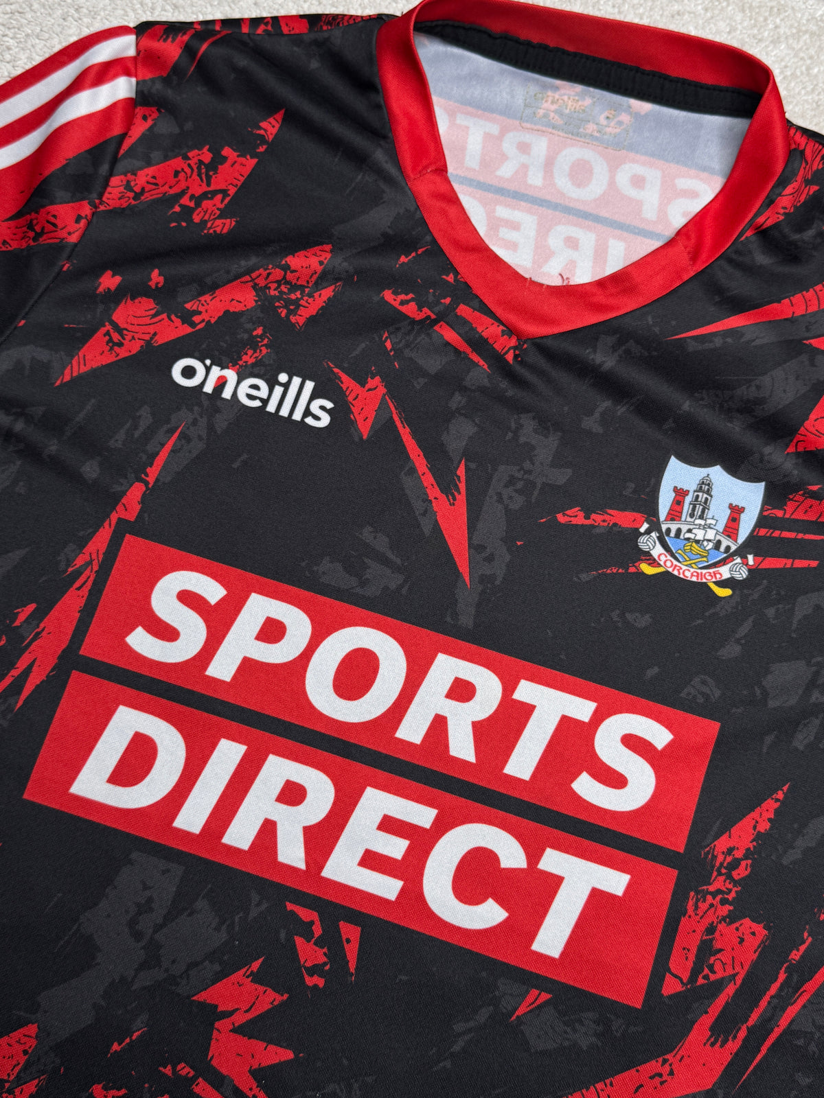 Cork GAA Training Jersey - O'Neills GAA and hurling jersey - Jersey King - view 4