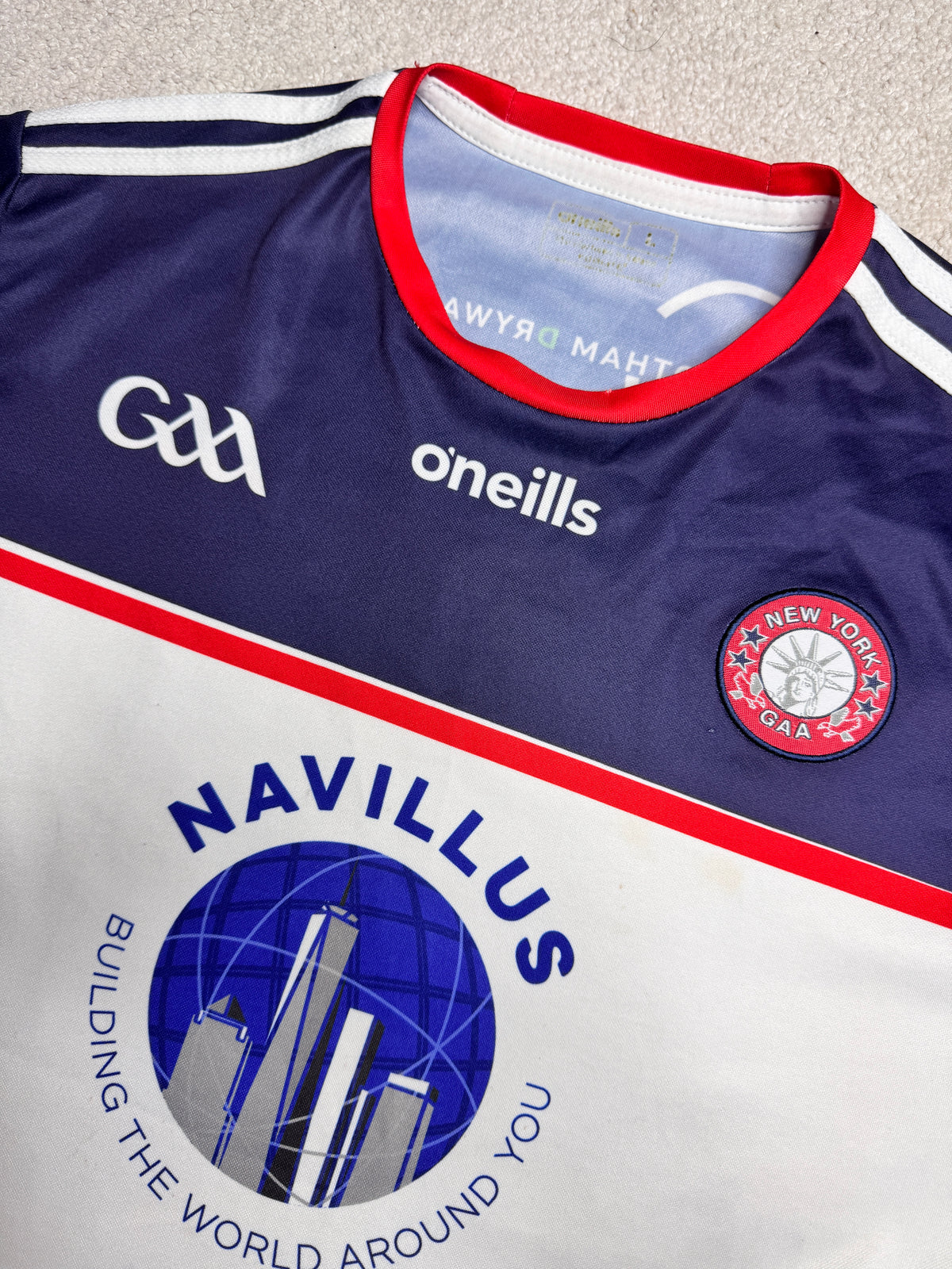 New York GAA Home Jersey - O'Neills GAA and hurling jersey - Jersey King - view 4