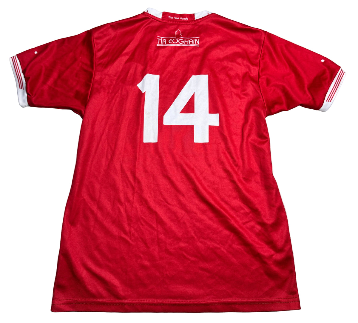 2020 Tyrone Away Jersey Number 14 - O'Neills GAA and hurling jersey - Jersey King - view 2