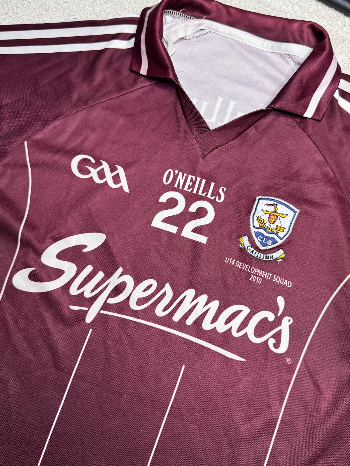 2010/2011 Galway Hurling Development Jersey Number 22 - O'Neills GAA and hurling jersey - Jersey King - view 4