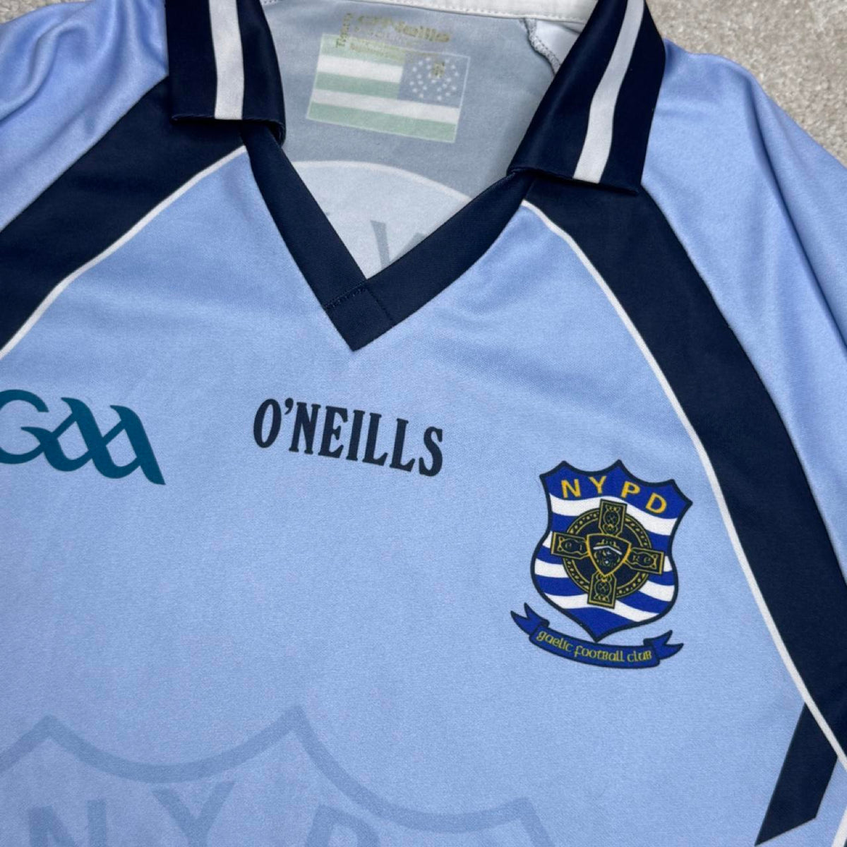 Rare NYPD Dublin GAA Tight Fit Jersey (Size: Medium)