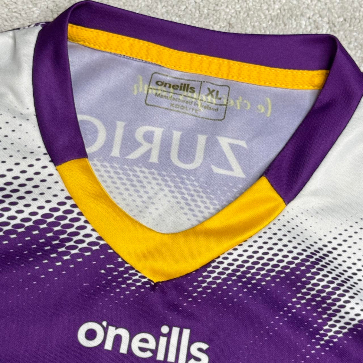 2022 Wexford GAA Goalkeeper Jersey - O'Neills GAA and hurling jersey - Jersey King - view 3
