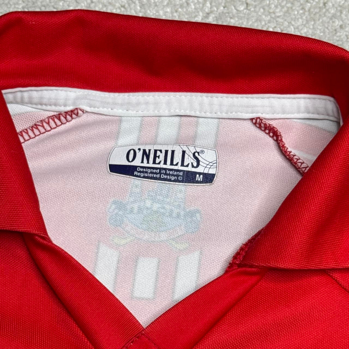2007/08 Cork GAA Jersey - O'Neills GAA and hurling jersey - Jersey King - view 3