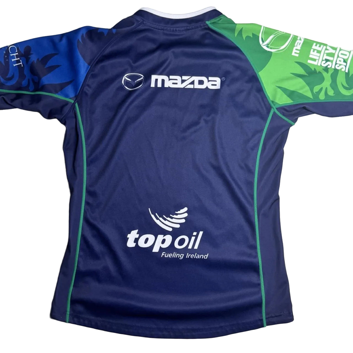 BLK Connacht Rugby Jersey 2014 - BLK rugby jersey - Jersey King - view 2