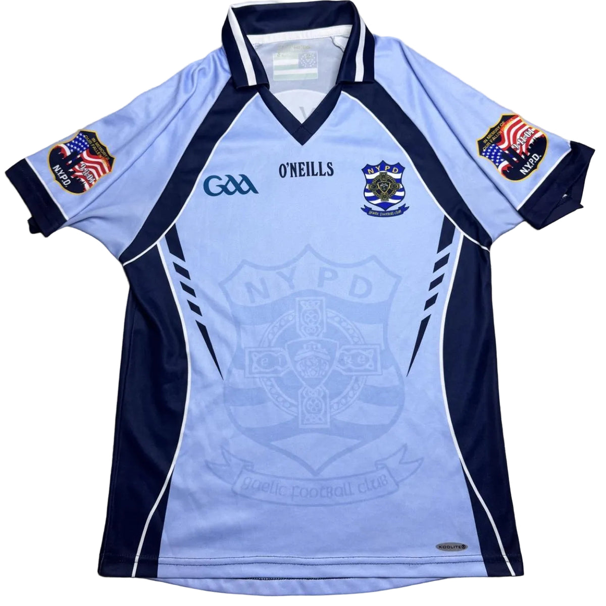 Rare NYPD Dublin GAA Tight Fit Jersey - O'Neills GAA and hurling jersey - Jersey King