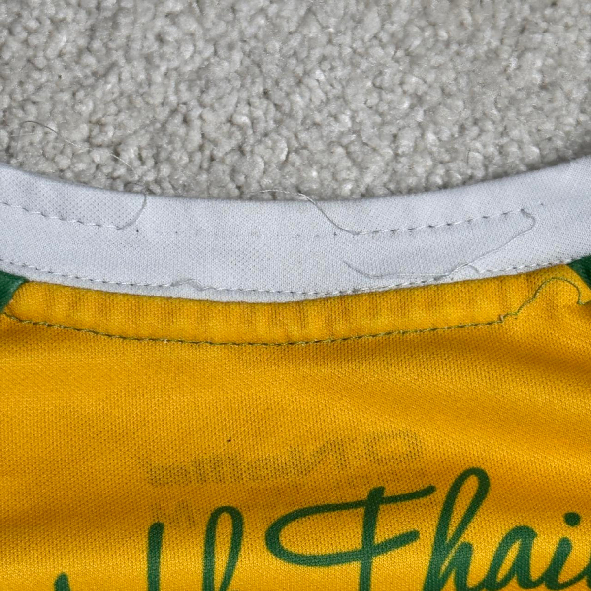 2013/2014 Tight Fit Offaly GAA Jersey (Size: Medium)