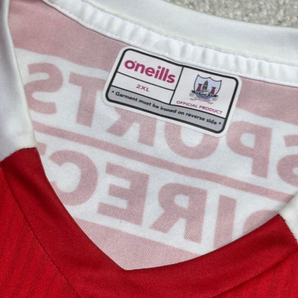 2021 Cork GAA Jersey - O'Neills GAA and hurling jersey - Jersey King - view 3