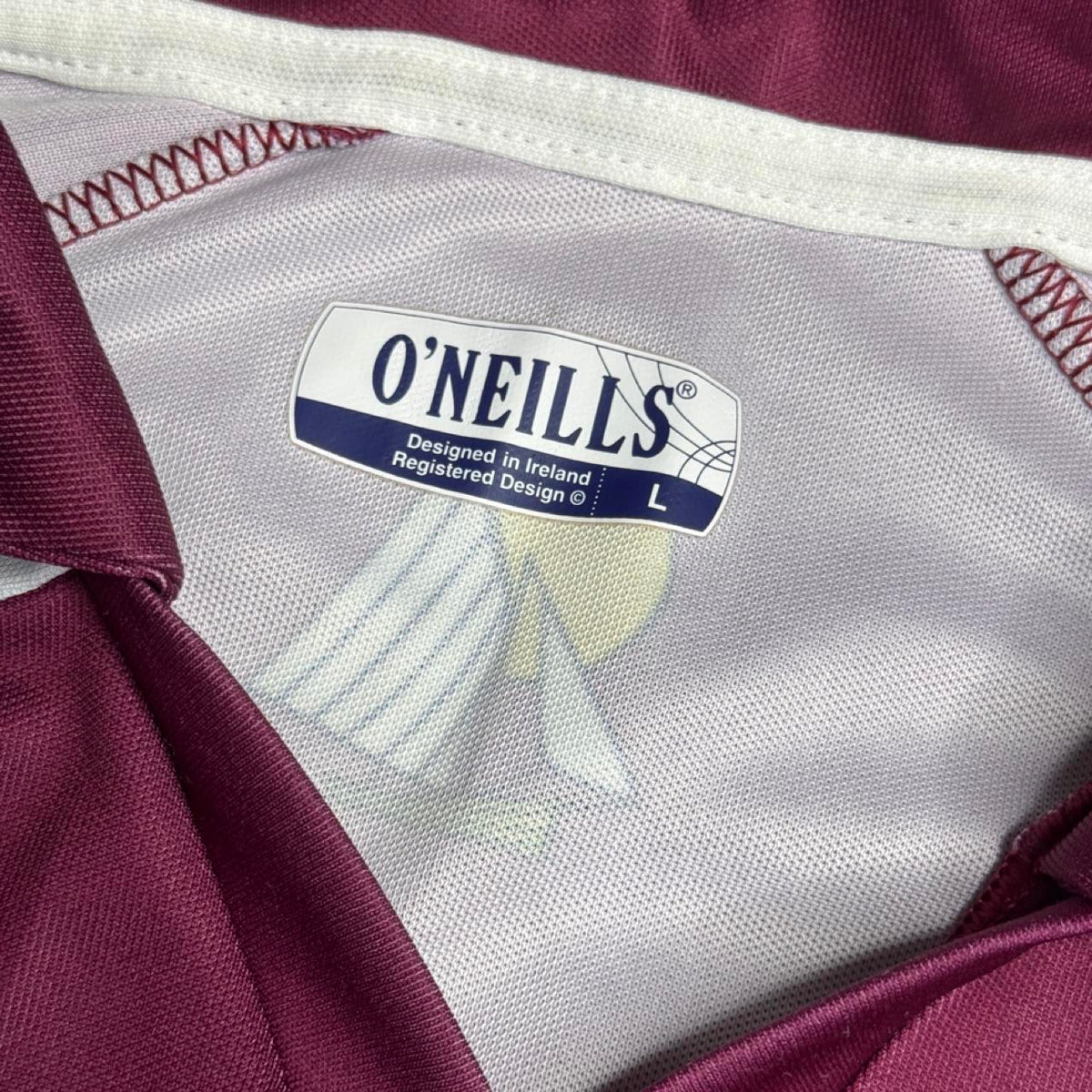 2004/2007 Galway GAA Jersey Number 12 - O'Neills GAA and hurling jersey - Jersey King - view 3