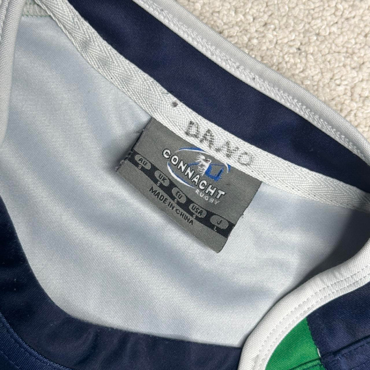 BLK Connacht Rugby Jersey 2014 - BLK rugby jersey - Jersey King - view 3