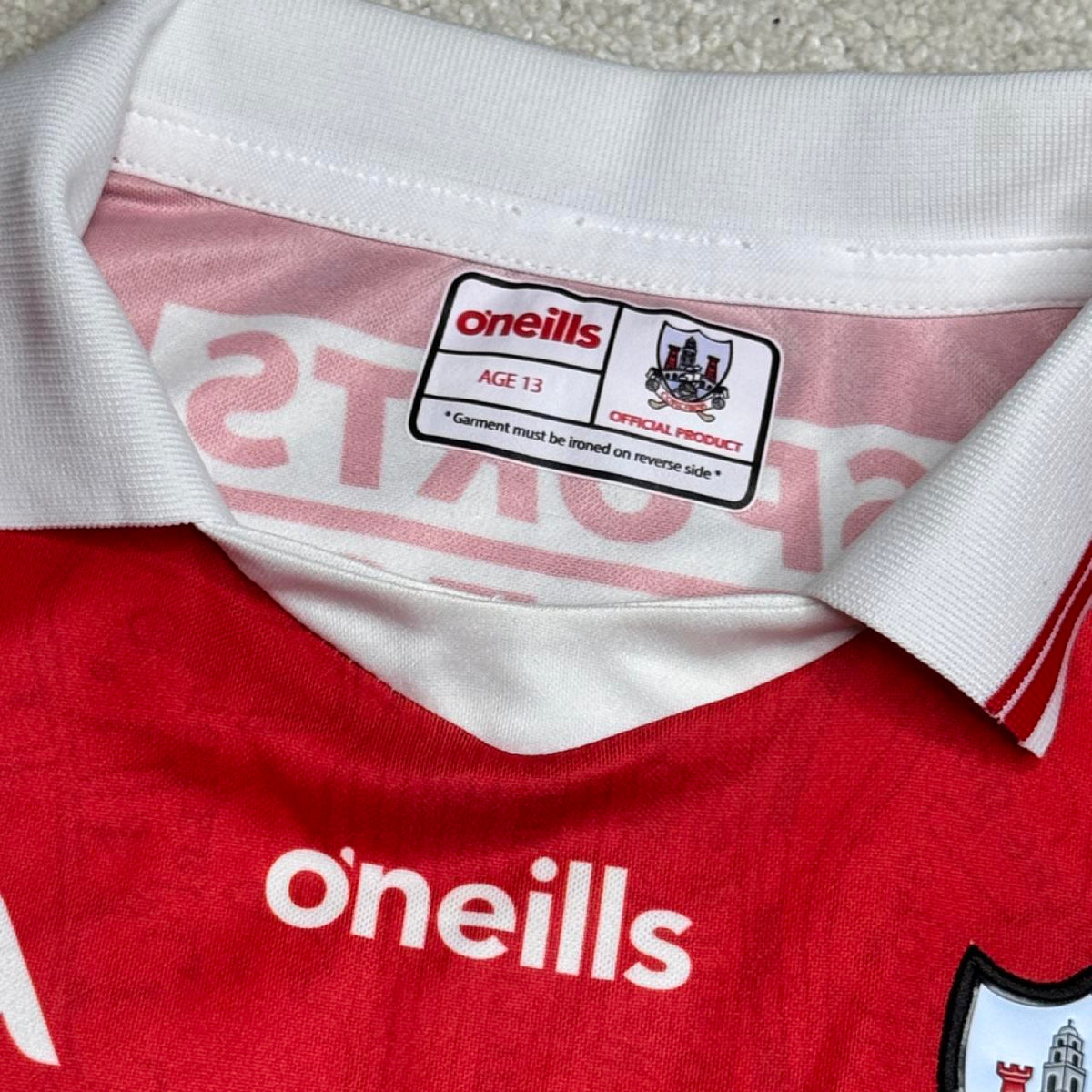 Cork GAA Home Jersey 2025 - O'Neills GAA and hurling jersey - Jersey King - view 3