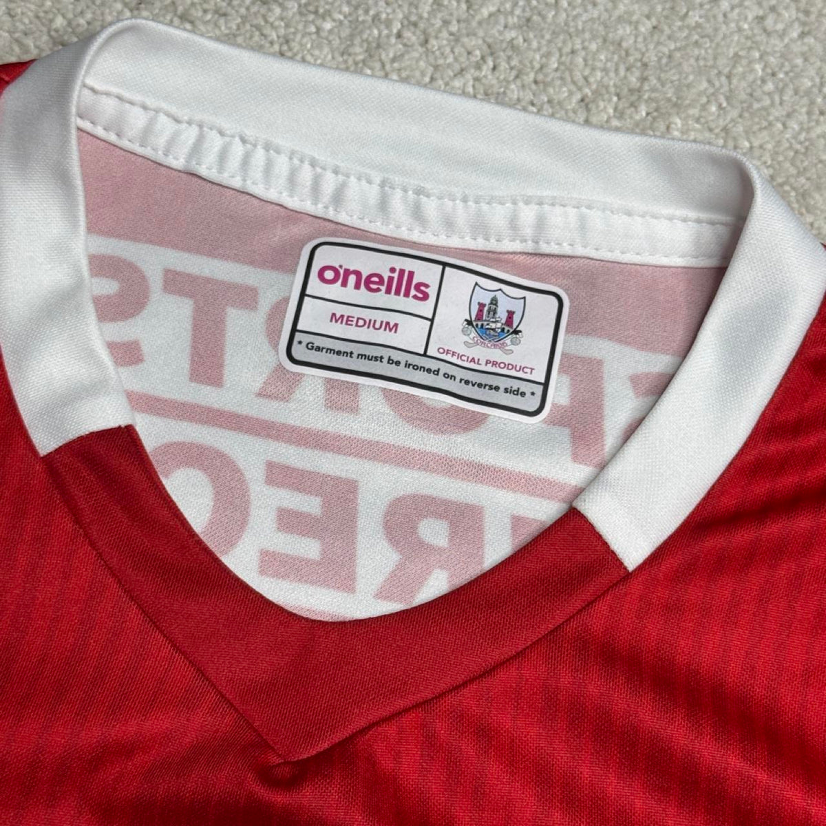 2021 Cork GAA Jersey - O'Neills GAA and hurling jersey - Jersey King - view 3