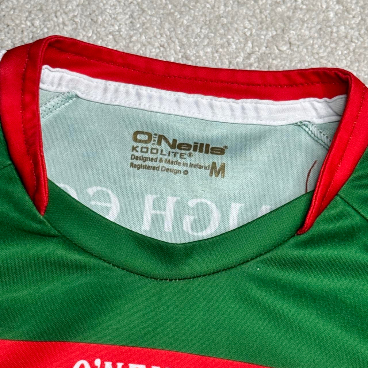 2016/2017 Mayo GAA Jersey - O'Neills GAA and hurling jersey - Jersey King - view 3